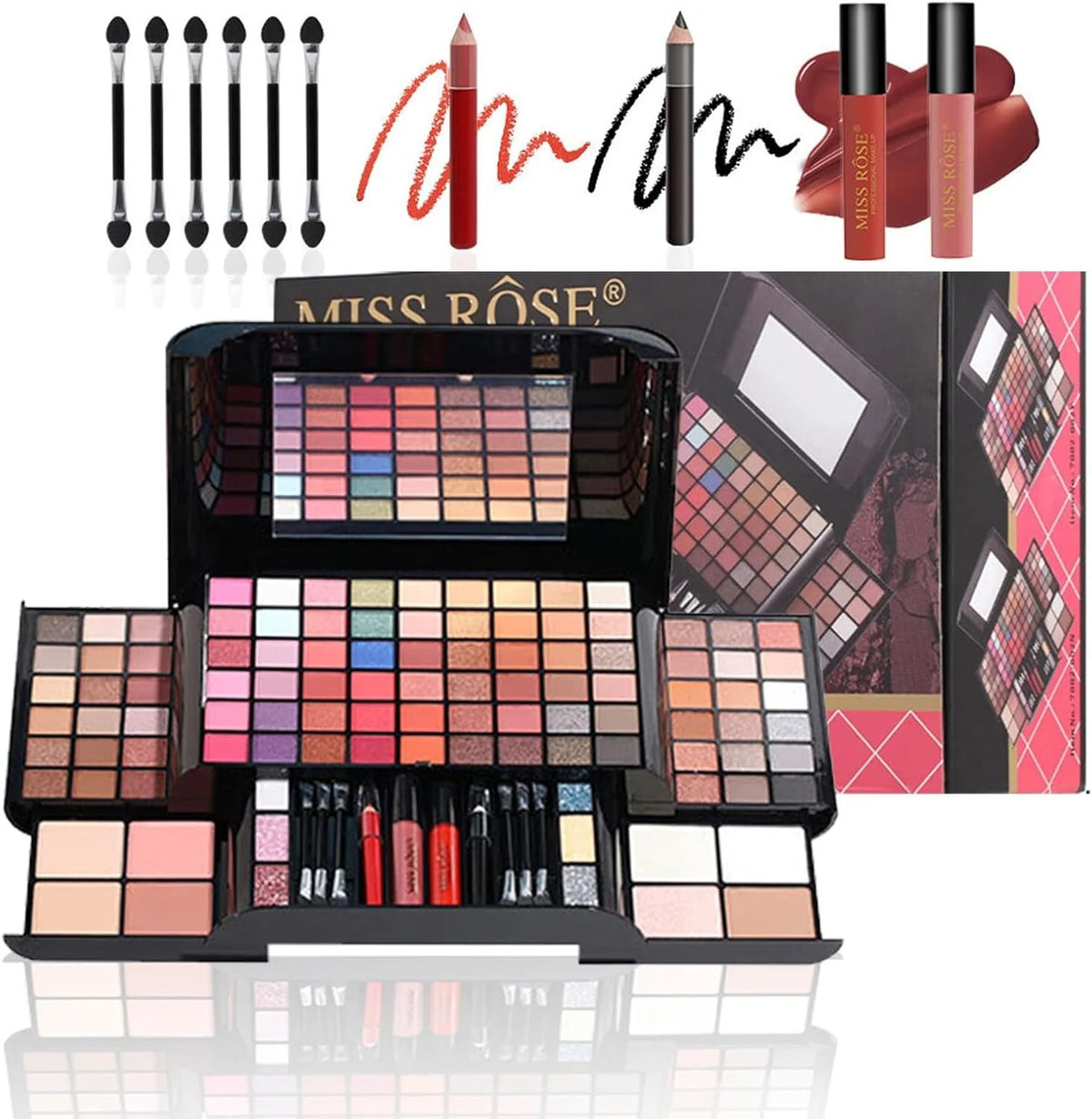 Woman Miss Rose Makeup Kit