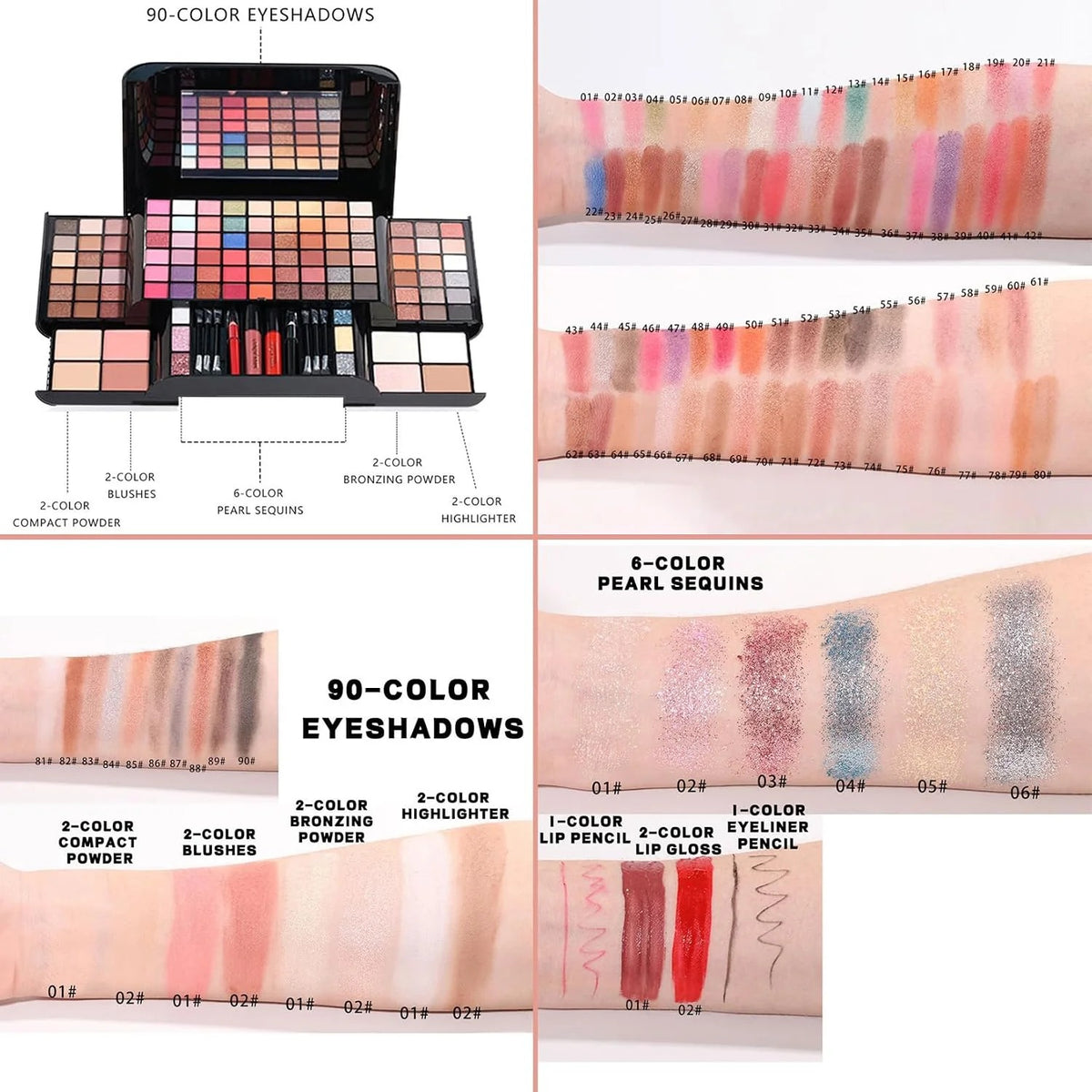 Woman Miss Rose Makeup Kit