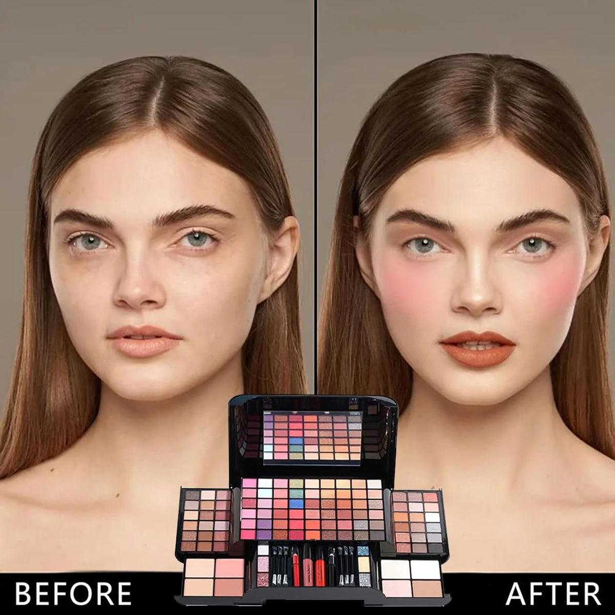 Woman Miss Rose Makeup Kit